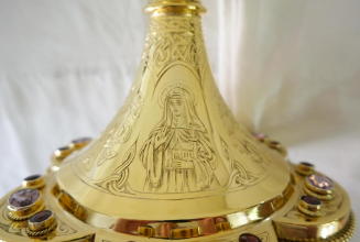 Antique Irish Gothic Chalice